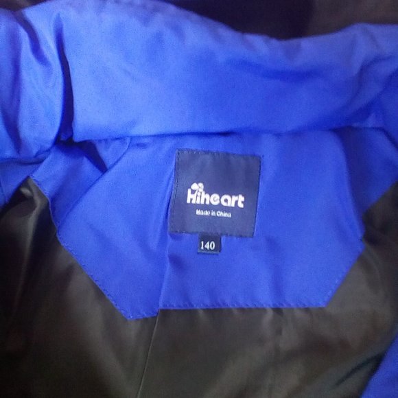 Hiheart Boys Girls Thick Padded Winter Coat Warm Hooded Jacket - Picture 3 of 5